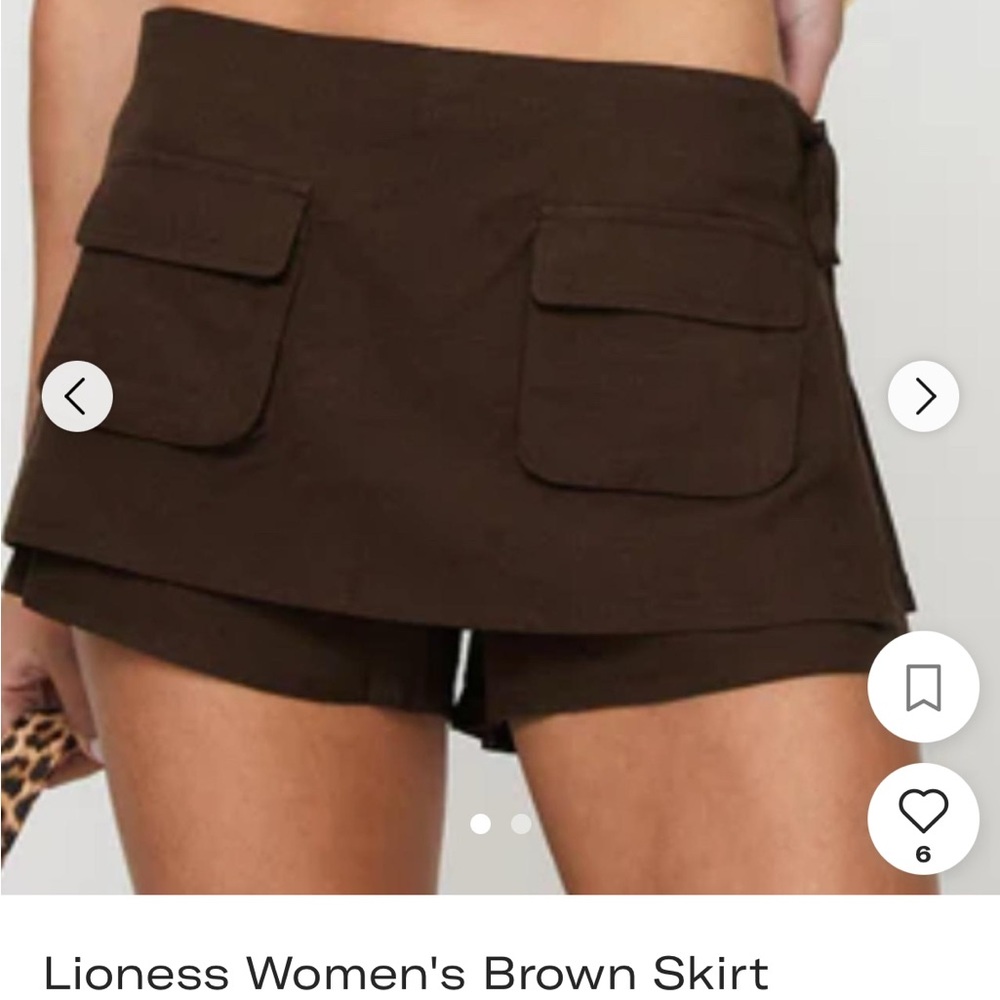 Lioness Women's Brown skort